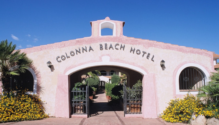 Colonna Beach Hotel Marinella Маринелла Экстерьер фото